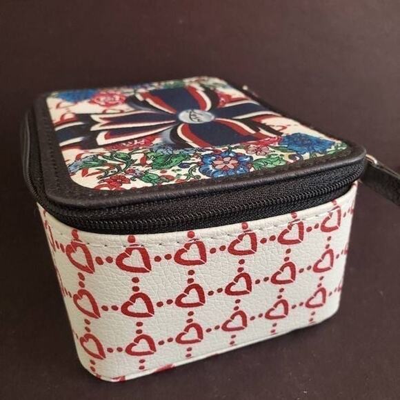 Brighton Be Your Kind of Beautiful Zip Around Jewelry Travel Case Vacation - Picture 6 of 8